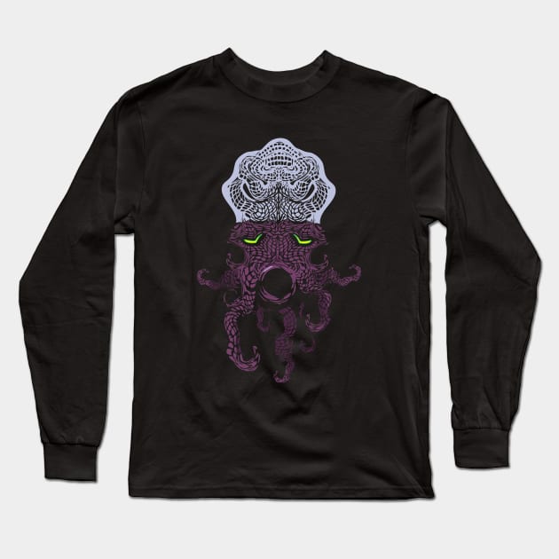 Big Octo Long Sleeve T-Shirt by katiestack.art